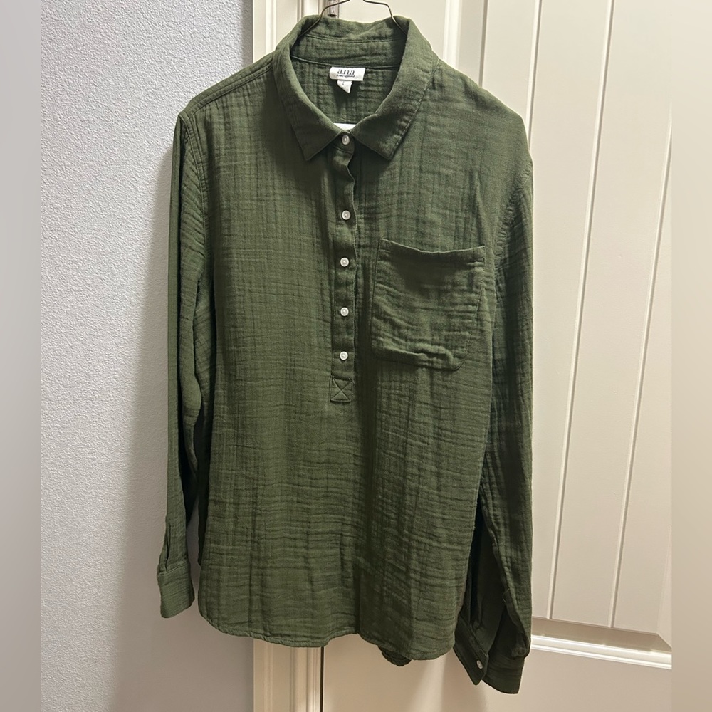 Ladies Button Down Shirt